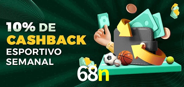 10% de bônus de cashback na 68n